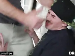 BROMO - Bareback Skater boys fuck in the ally