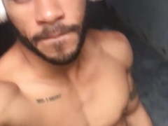 Jerking off in the dorm