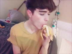 Boy Jerks Off and Butt Play