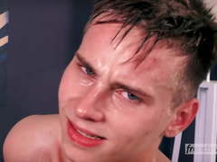 A young British fucked by a French twink