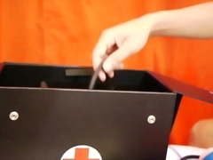 Thai twink getting some butt checkup