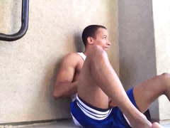 Jerking in the balcony