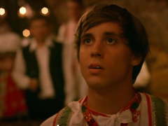 Actor Jan Brozek's  musical style striptease