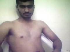 Cute indian boy wank