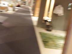 Cumshot in furniture store