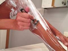 Shaving and Masturbating