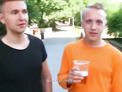 CZECH HUNTER 451 - Two Buddies Minding Their Own Business End Up Having A 3way